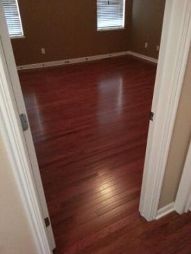 bedroom laminate after installation